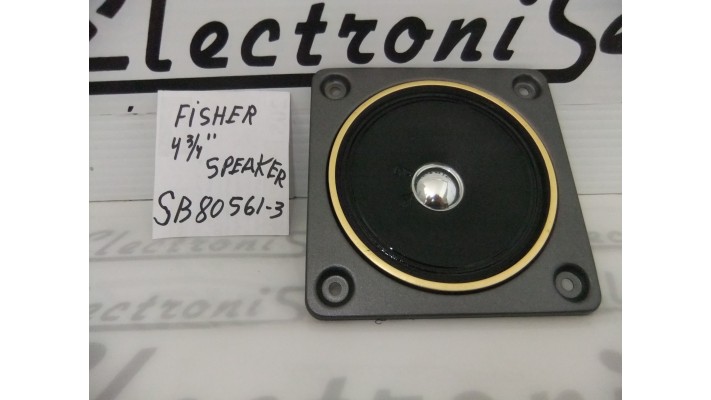 Fisher SB80561-3  4 3/4'' speaker